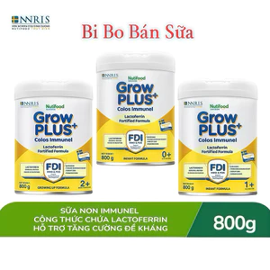 Sữa Bột Nutifood GrowPLUS+ Sữa Non Immunel - 800g