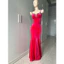 ĐẦM NHUNG ĐỎ ÔM BODY ĐÍNH HẠT SANG TRỌNG
