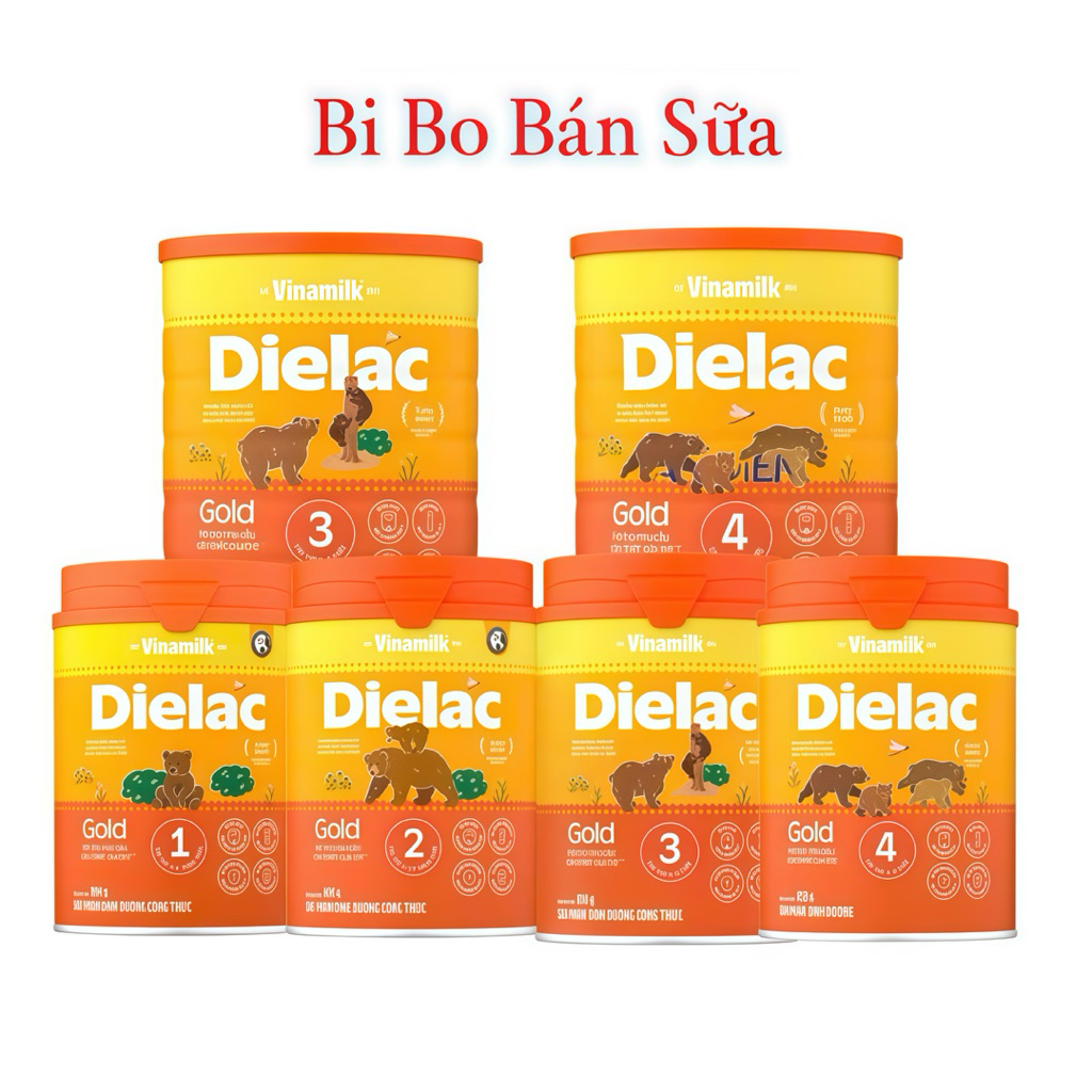 [ĐỦ SỐ] Sữa Bột Vinamilk Dielac Alpha Gold Số [1/2/3/4] Sữa Non, Dinh Dưỡng Phát Triển Toàn Diện