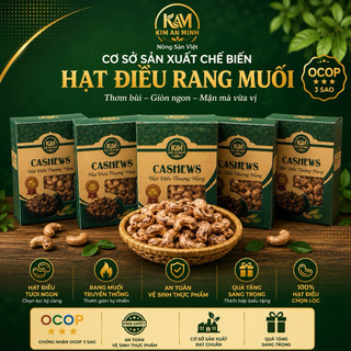 Hạt Điều Rang Muối Nguyên Lụa, Hạt Dinh Dưỡng Chất Lượng Thơm Ngon Giòn Bùi Bổ Dưỡng