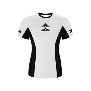 Áo Chạy Bộ Ngắn Tay Nam Nữ T8 Iced Tee Màu Trắng - siêu nhẹ - thỏa mái - thoáng khí - Antien Sport