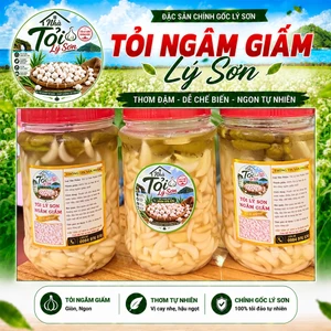 Tỏi Ngâm Giấm Lý Sơn Chính Gốc Nhà Tỏi Lý Sơn Hũ 500g