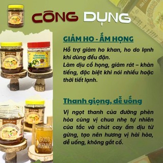 TRÀ TẮC GỪNG MẬT ONG 600G DÙNG THỬ- HƯỜNG VỊ XANH