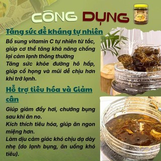 TRÀ TẮC GỪNG MẬT ONG 600G DÙNG THỬ- HƯỜNG VỊ XANH
