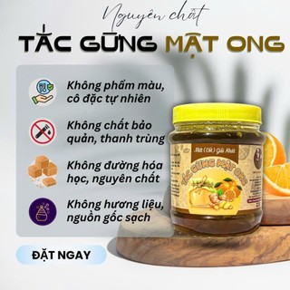 TRÀ TẮC GỪNG MẬT ONG 600G DÙNG THỬ- HƯỜNG VỊ XANH