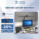 Đèn Học LED Kẹp Bàn 90cm 5 Chế Độ Màu Đồng Hồ, Đèn Bàn LED Dài Phủ Sáng Rộng, Thân Uốn Linh Hoạt — ảnh 1