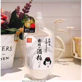 MẶT NẠ Ủ TRẮNG BÃ RƯỢU SAKE NHẬT BẢN 170G