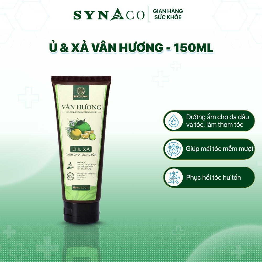 Ủ & Xả Vân Hương – Tuýp 150ml | SYNACO