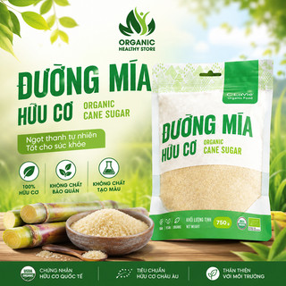 Đường mía hữu cơ C'LaVie Organic Cane Sugar không tinh chế, vùng trồng tại Lào