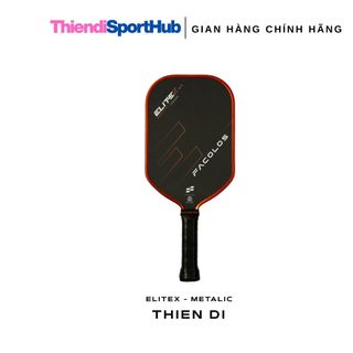 [Chính hãng] Vợt Pickleball Metalic Orange Facolos EliteXSE 16MM phiên bản limited viền mạ crom