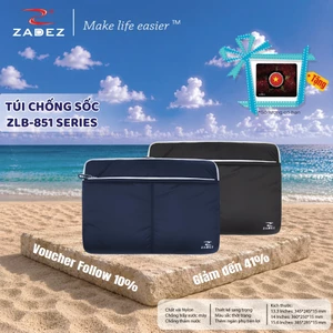 Túi Chống Sốc Laptop ZADEZ ZLB-8511 Series – Đa Dạng Kích Thước 13.3/14/15.6 Inches, Chống Trầy Xước