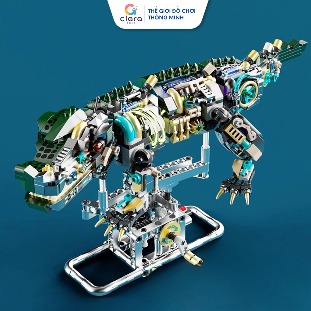 Đồ Chơi Lắp Ráp Mô Hình Cơ Khí Cá Sấu 13058 996PCS Mô Hình Lắp Ráp LEGO 3D Mô Hình Chuyển Động