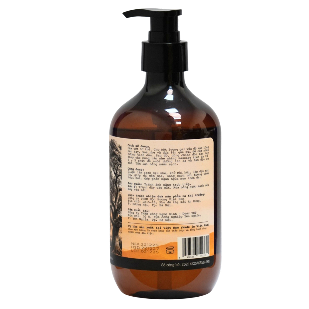 Gel tắm hương nhu – chai 450ml, hương thơm thanh mát | SYNACO