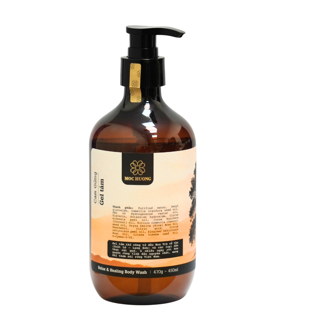 Gel tắm hương nhu – chai 450ml, hương thơm thanh mát | SYNACO
