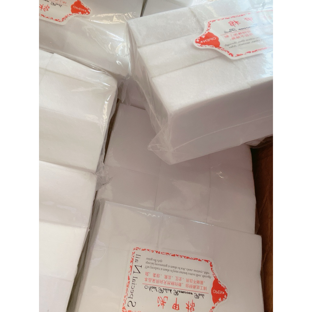 Giấy lau gel loại cao cấp, không xù, mềm mịn- Loại 1000 tờ