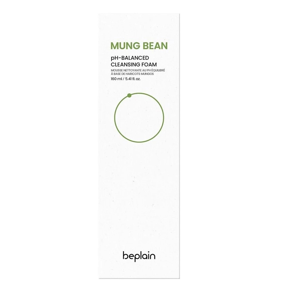 Sữa Rửa Mặt Da Dầu Mụn Giúp Giảm Mụn Làm Sạch Dịu Da Beplain Mung Bean Ph-Balanced Cleansing Foam