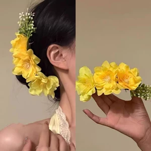Xước Cài Tóc Hoa Bươm Bướm Nhiều Màu 10cm Kẹp Tóc Nữ Phụ Kiện Tóc Biểu Diễn Chụp Ảnh Đi Tiệc MUN STORE XUOC3HOA28