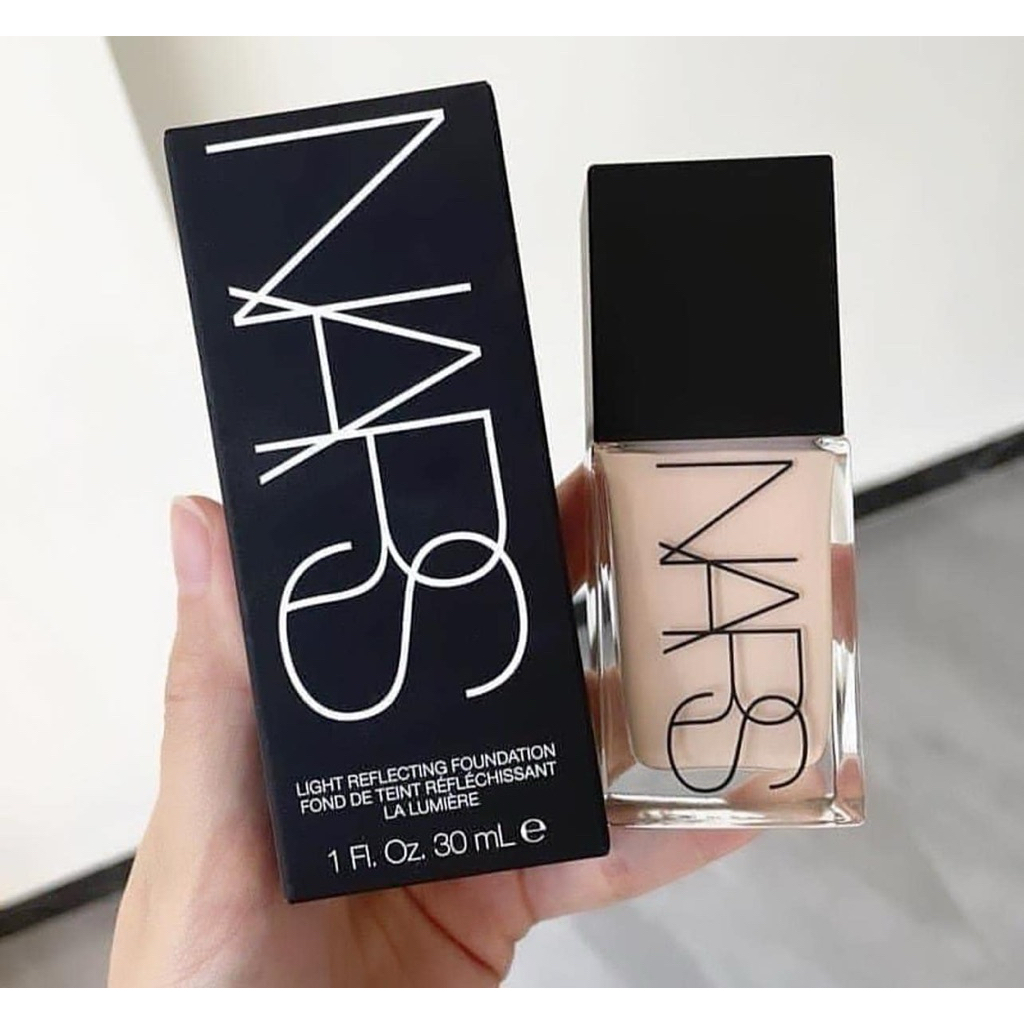 Kem Nền NARS Light Reflecting Foundation 30ml Chính Hãng | Che Phủ Tự Nhiên, Căng Bóng, Lâu Trôi, L1 Oslo, L2 Mont Blanc