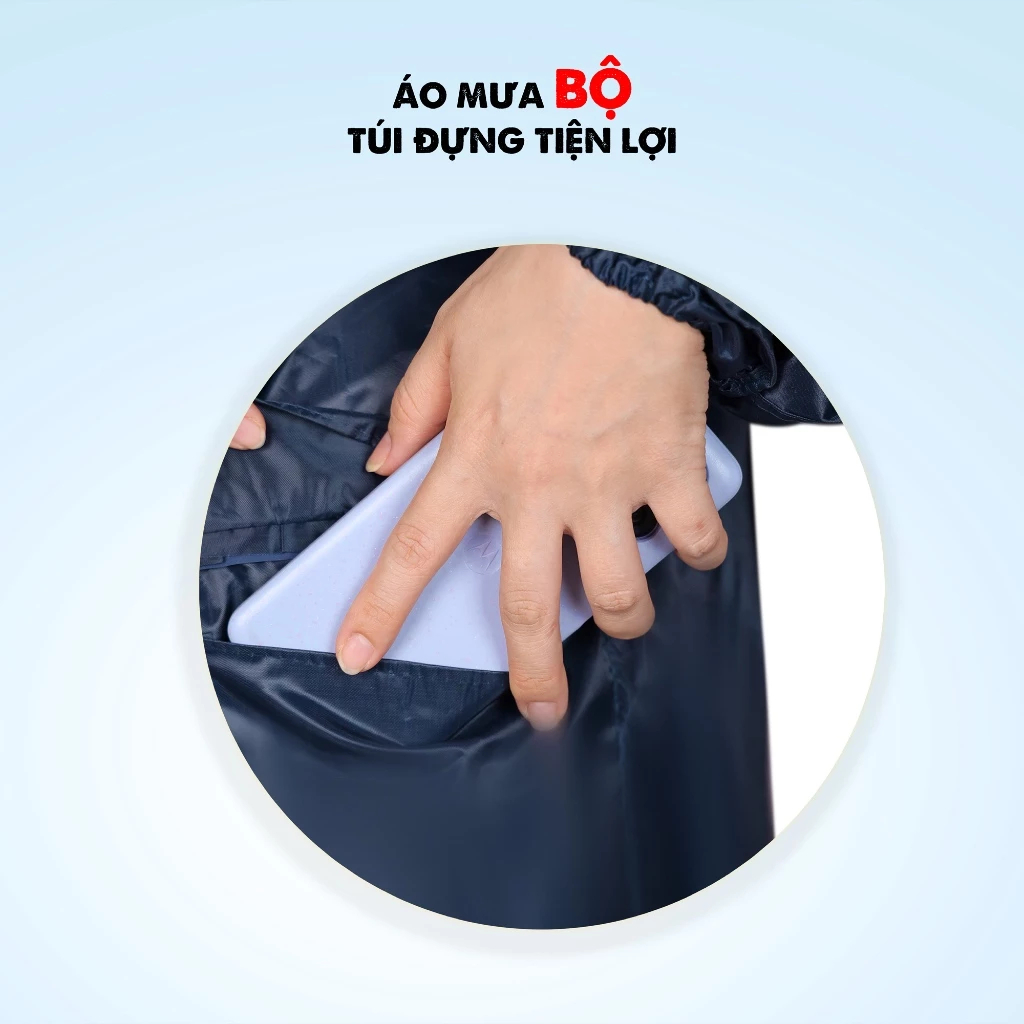 [Size 45-85Kg] Áo Mưa Bộ Quần Áo Vải Dù, Siêu Bền Không Thấm Nước Hàng Chất Lượng Cao Hàng Loại 1 Được Kiểm Tra Hàng