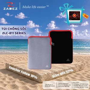 Túi Chống Sốc Laptop ZADEZ ZLC-811 Series – Đa Dạng Kích Thước 13.3/14/15.6 Inches, Chống Trầy Xước
