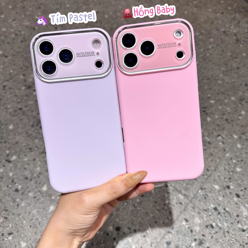 [CHỐNG BẨN HOT] ỐP LƯNG IPHONE ĐỘ CAMERA 17PRPOMAX CHỐNG BẨN BASIC - Nắng Case