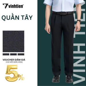 Quần Tây Nam Công Sở 1ly Classic 4987 Form Suông Vĩnh Tiến 499 - Nhiều Màu