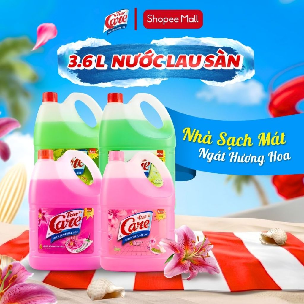 Nước Lau Sàn True Care 3.6Kg
