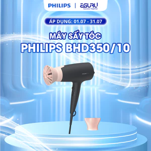 Máy Sấy Tóc ION Philips BHD350/10 (2100W, 6 Chế Độ Sấy) - Chính Hãng - Bảo Hành 24 Tháng