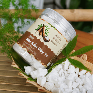 Bột Sắn Dây Nguyên Chất 100% Lạc Yên Foods - Bột Trắng Mịn Tự Nhiên Không Pha Trộn Hỗ Trợ Giải Nhiệt
