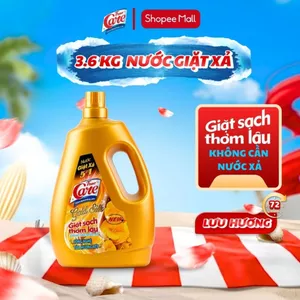Chai Nước Giặt Xả True Care 5in1 Hương Gold Silk (2.4Kg - 4.8Kg)