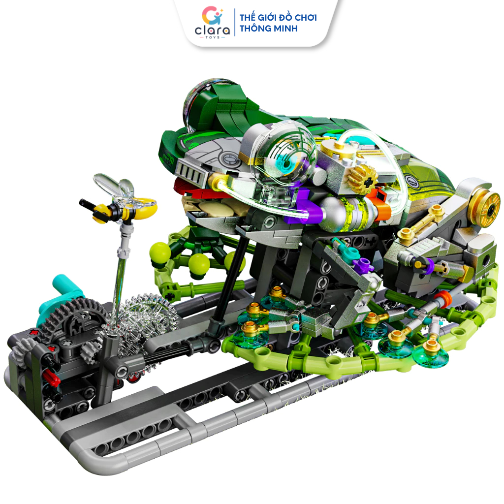Đồ Chơi Lắp Ráp Mô Hình Cơ Khí Ếch Frog 13058 898PCS Mô Hình Lắp Ráp LEGO 3D Mô Hình Cơ Khí Chuyển Động STEM