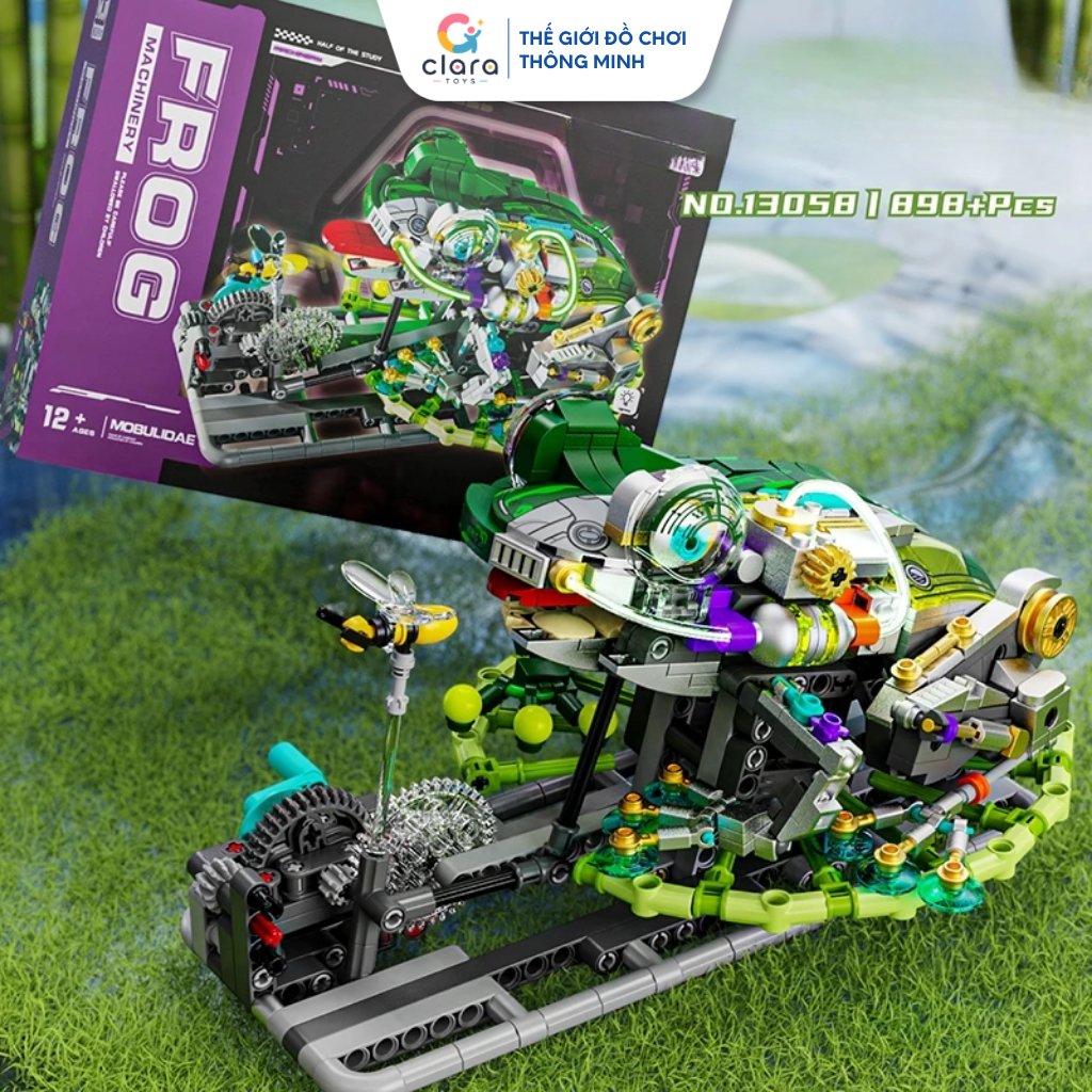 Đồ Chơi Lắp Ráp Mô Hình Cơ Khí Ếch Frog 13058 898PCS Mô Hình Lắp Ráp LEGO 3D Mô Hình Cơ Khí Chuyển Động STEM