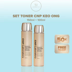 Toner CNP Laboratory, Nước Thần Keo Ong Propolis 150ml + 100ml Dưỡng Ẩm Da Căng Mướt Hàn Quốc Si Cosmetic