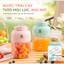 Máy xay hoa quả cầm tay xiao miQcooker 1100ML, một cốc hai nắp, Pin Sạc, Máy Xay Đa Năng 18 Lưỡi, Đá bào và sinh tố