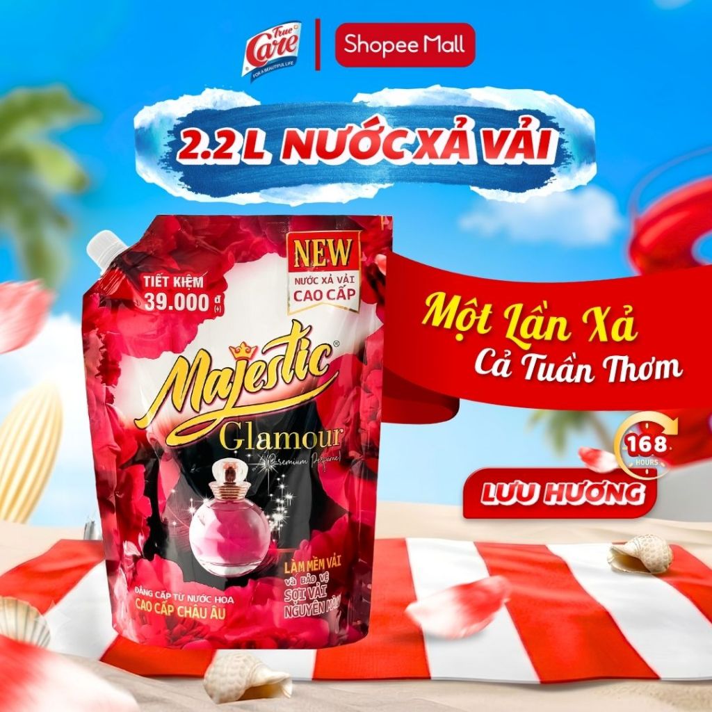 Nước Xả Vải True Care Hương Glamour (1.15Kg - 2.2Kg)