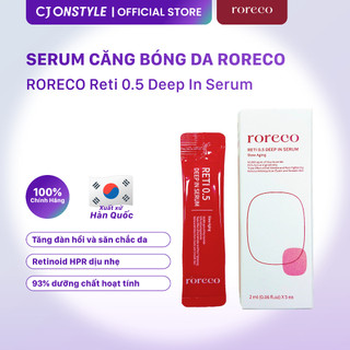 Tinh Chất Roreco Reti 0.5 Deep In Serum Căng Bóng Da Giảm Nếp Nhăn 2ml x 5 gói