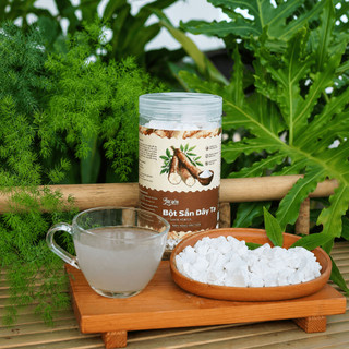 Bột Sắn Dây Nguyên Chất 100% Lạc Yên Foods - Bột Trắng Mịn Tự Nhiên Không Pha Trộn Hỗ Trợ Giải Nhiệt