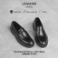 Giày Penny Loafer Black PL01D Lemans - Bảo hành chính hãng 24 tháng toàn quốc