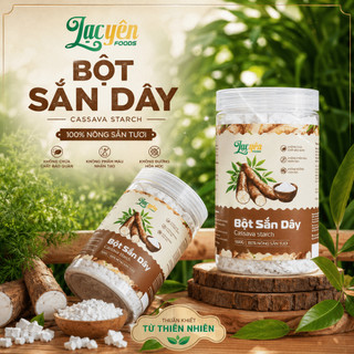 Bột Sắn Dây Ta Pha Uống Lạc Yên Foods - Hỗ Trợ Thanh Nhiệt Nguyên Chất Từ Củ Sắn Tự Nhiên Không Pha Trộn