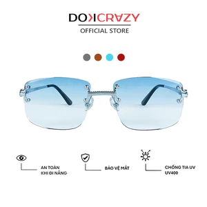 Kính mát thời trang DOKCRAZY NEON hợp kim cao cấp phù hợp nhiều dáng mặt, chống UV400, màu Trendy
