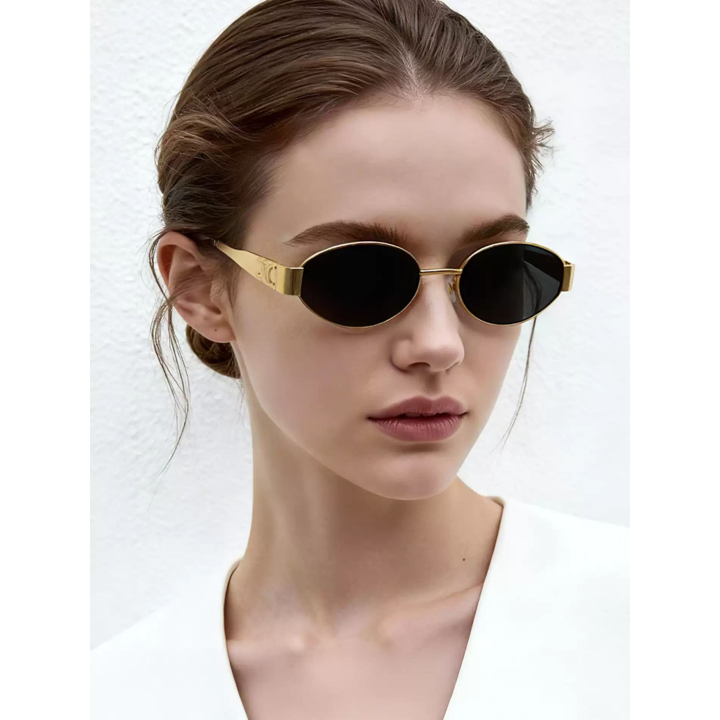 Kính Mát Nữ INNI 8040 Form Oval Chống UV400 Chống Chói Phong Cách Retro Thời Trang 2026