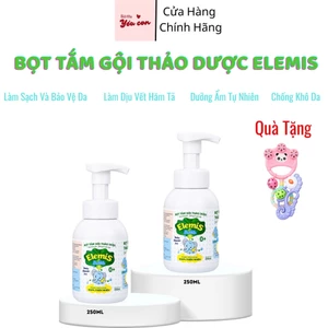 Bọt Tắm Thảo Dược - Làm Sạch Và Bảo Vệ Da Giúp Da Bé Khỏe - Cho Trẻ Từ Sơ Sinh Elemis Bubble 250ml