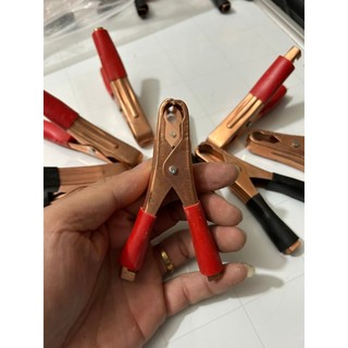 Kẹp bình ắc quy loại nhỏ 8 cm và 10 cm. (Giá 1 đôi)