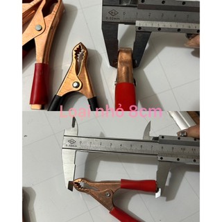 Kẹp bình ắc quy loại nhỏ 8 cm và 10 cm. (Giá 1 đôi)