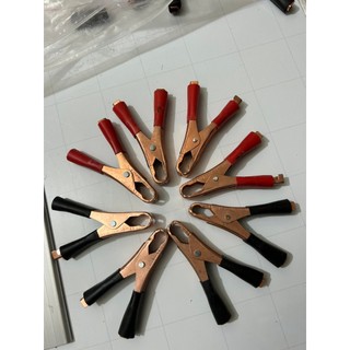 Kẹp bình ắc quy loại nhỏ 8 cm và 10 cm. (Giá 1 đôi)