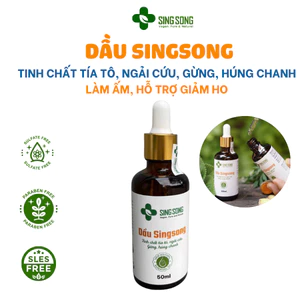 Dầu Singsong 50ml I SingSong I Massage hỗ trợ làm đẹp da, làm ấm cơ thể