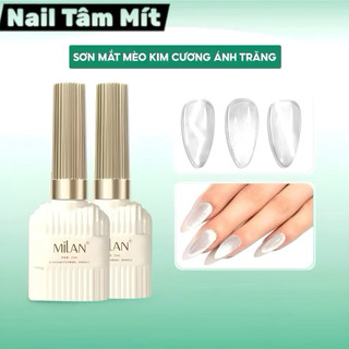 Sơn Mắt Mèo Kim Cương Ánh Trăng Milan Moonlight Siêu Sáng 15ml