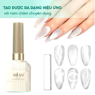 Sơn Mắt Mèo Kim Cương Ánh Trăng Milan Moonlight Siêu Sáng 15ml