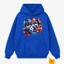 Áo Hoodie Phom Rộng USA Cờ Hoa Siêu Chất - Tự Do Định Hình Gu Riêng Bạn
