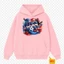 Áo Hoodie Phom Rộng USA Cờ Hoa Siêu Chất - Tự Do Định Hình Gu Riêng Bạn